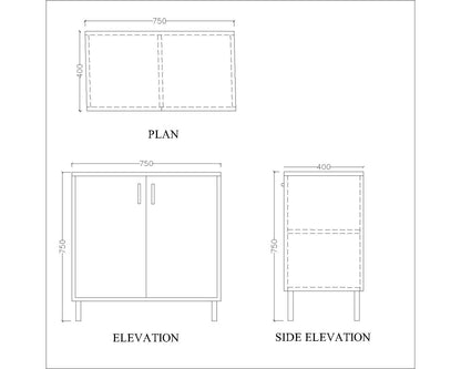 Storage Unit , White  Storage Unit, Storage Unit with Shutter, Storage Unit with  Leg in Gold Finish, Storage Unit - EL - 11000