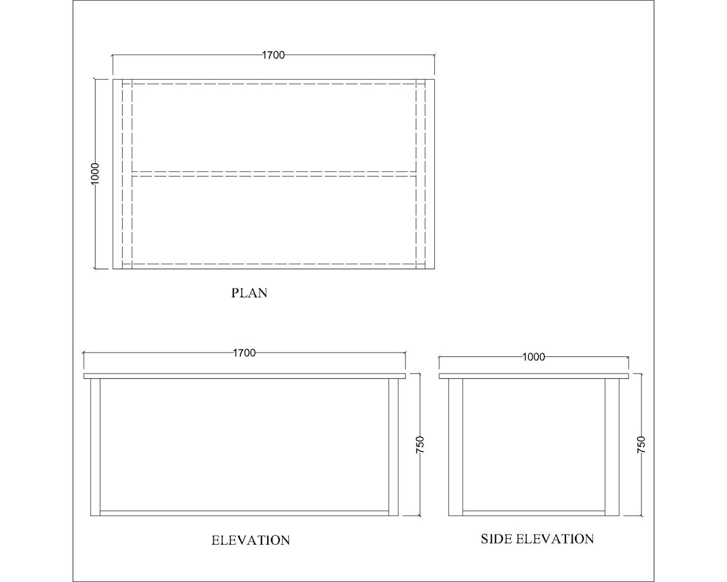 Purchase Rectangular Dining Table with White and Gold Finish Legs - EL3050