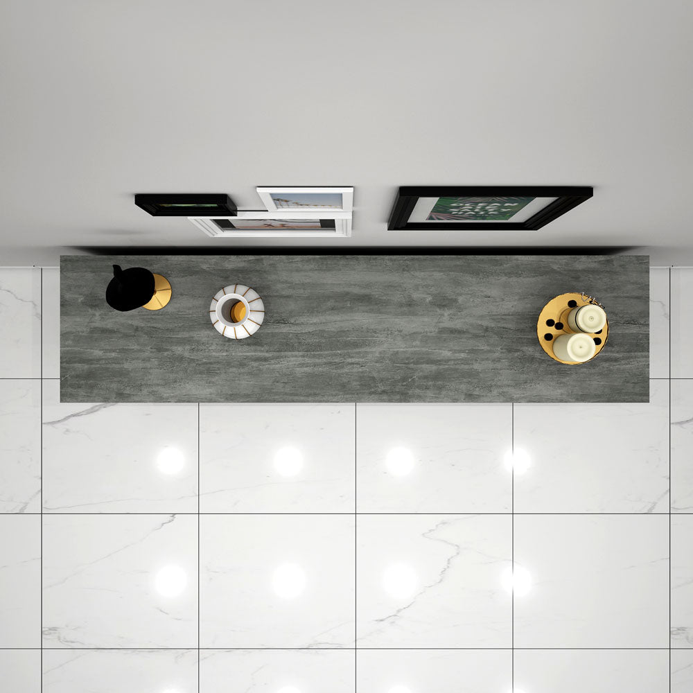 Cabinet, Drawing Room Cabinet, Cabinet with Black, Grey & Off white Color, Cabinet with Shutter, Cabient with Drawer, Cabinet - EL10071