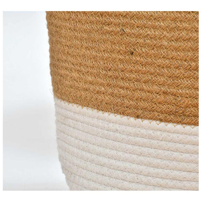 Storage Basket , (i292_12_1), Storage Basket With Beige & White Color, Storage Basket  - EL11022