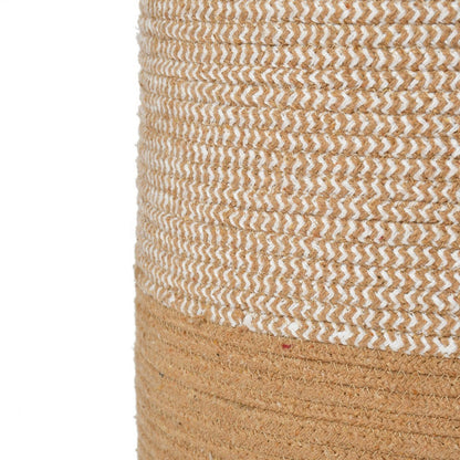 Storage Basket , (i257_12_1), Storage Basket With Beige & White Color, Storage Basket  - EL11036