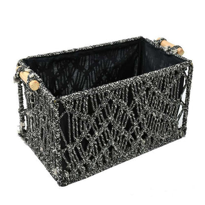 Storage Basket , (i247_1_1), Storage Basket With Black Color, Storage Basket  - EL11044