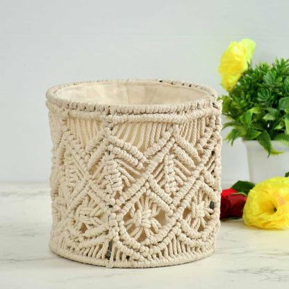 Storage Basket , (i230_1_1), Storage Basket With Off-White Color, Storage Basket  - EL11049