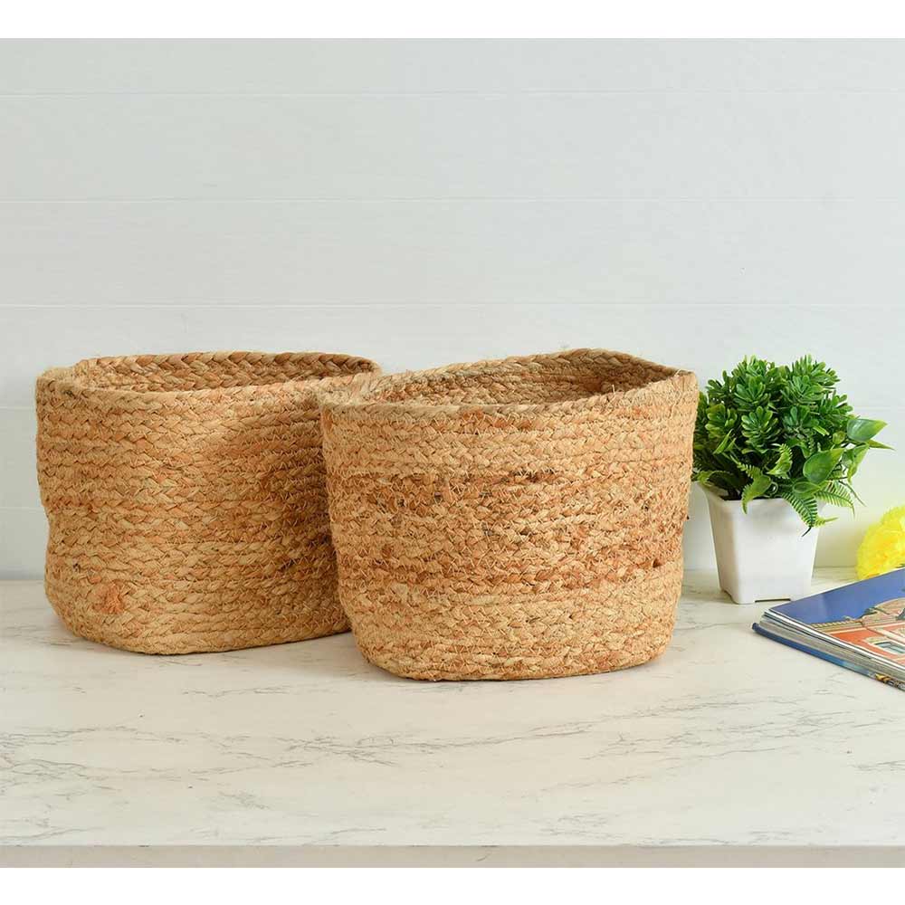 Storage Basket , (i226_7_1), Storage Basket With Beige Color, Storage Basket  - EL11051