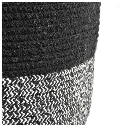 Storage Basket , (i215_14_1), Storage Basket With Black & White Color, Storage Basket  - EL11053