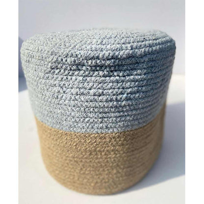 Storage Basket , (i163_8_1), Storage Basket With Beige & Grey Color, Storage Basket  - EL11063