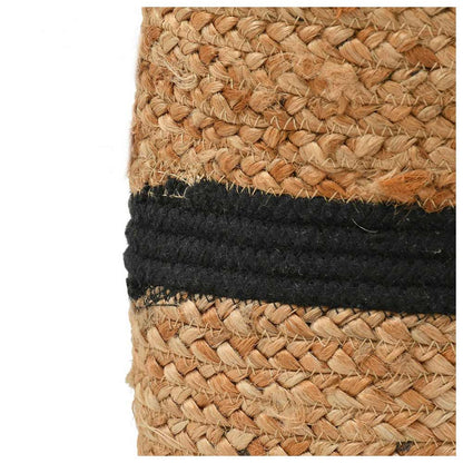 Storage Basket , (i139_10_1), Storage Basket With Beige & Black Color, Storage Basket  - EL11066