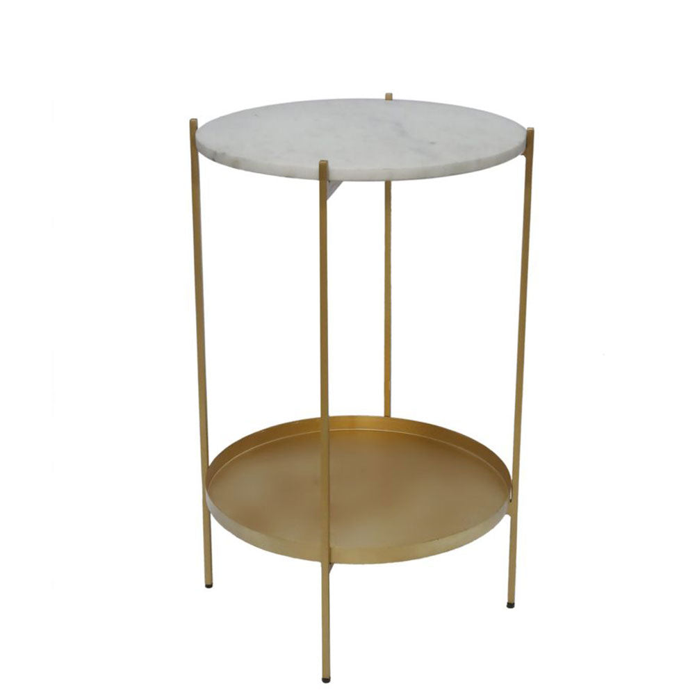 End Table, SCALP/2020/201 (Strawberry Collective), Flora Side Table, End Table - EL12141