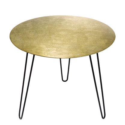 End Table, SCGG/2021/229 (Strawberry Collective), Bristol Coffee Table in Brass Finish, End Table - EL12150