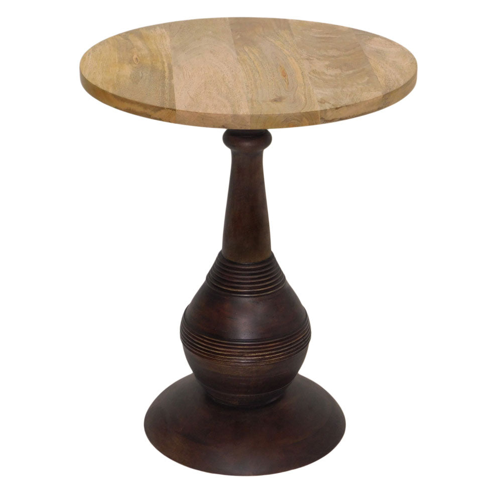 End Table, SCSAI/2021/238 (Strawberry Collective), Tuscan Side Round Table, End Table - EL12157