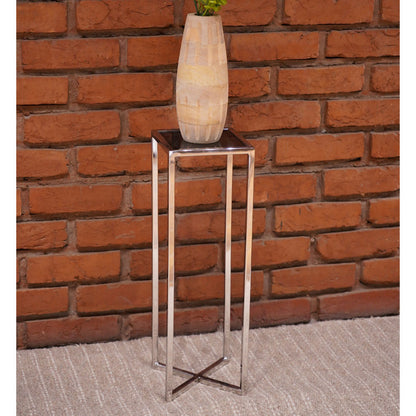 End Table, SCSKI/2020/207 (Strawberry Collective), Alissa  Stainless Steel Side Table, End Table - EL12161