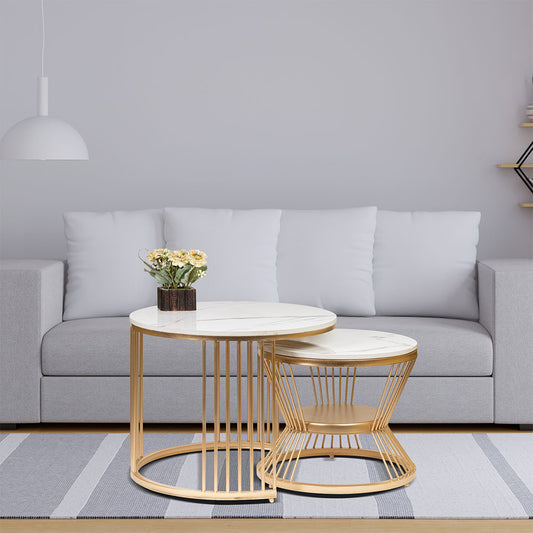 Nesting Table, UAF001(UA OVERSEAS), Classic New Gold Pandora Coffee Table , Nesting Table - EL12203