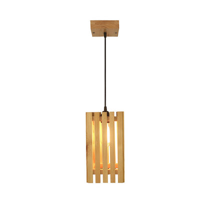 Hanging Light, Hanging Light with  Light Brown Color, Hanging Light in Wood, Hanging Light for Home, Hanging Light for Living Room, Hanging Light - EL14041