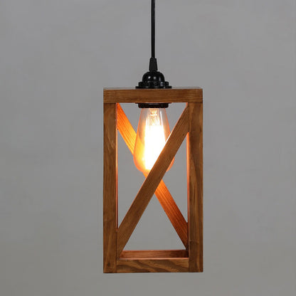 Hanging Light, Hanging Light with   Brown Color, Hanging Light in Wood, Hanging Light for Home, Hanging Light for Living Room, Hanging Light - EL14044