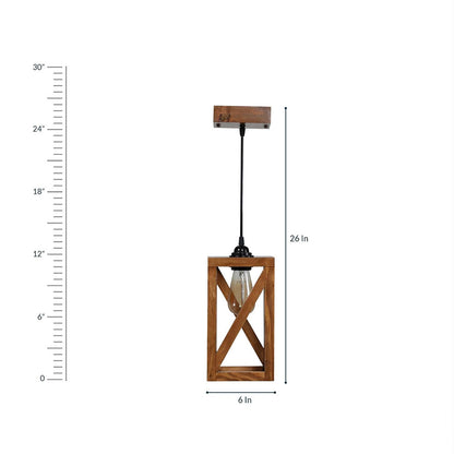 Hanging Light, Hanging Light with   Brown Color, Hanging Light in Wood, Hanging Light for Home, Hanging Light for Living Room, Hanging Light - EL14044