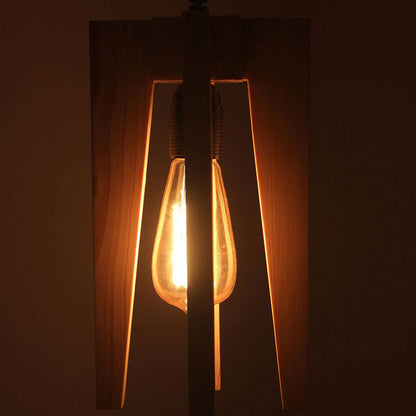 Hanging Light, Hanging Light with   Light Brown Color, Hanging Light in Wood, Hanging Light for Home, Hanging Light for Living Room, Hanging Light - EL14046