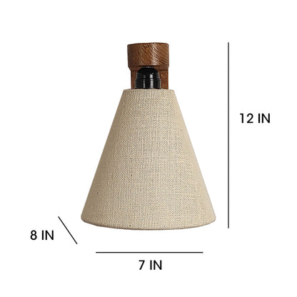 Wall Light, Wall Lamp with Light Brown Color, Wall Lamp in Wood, Wall Lamp for Living & Bedroom Area, Wall Lamp - EL14097