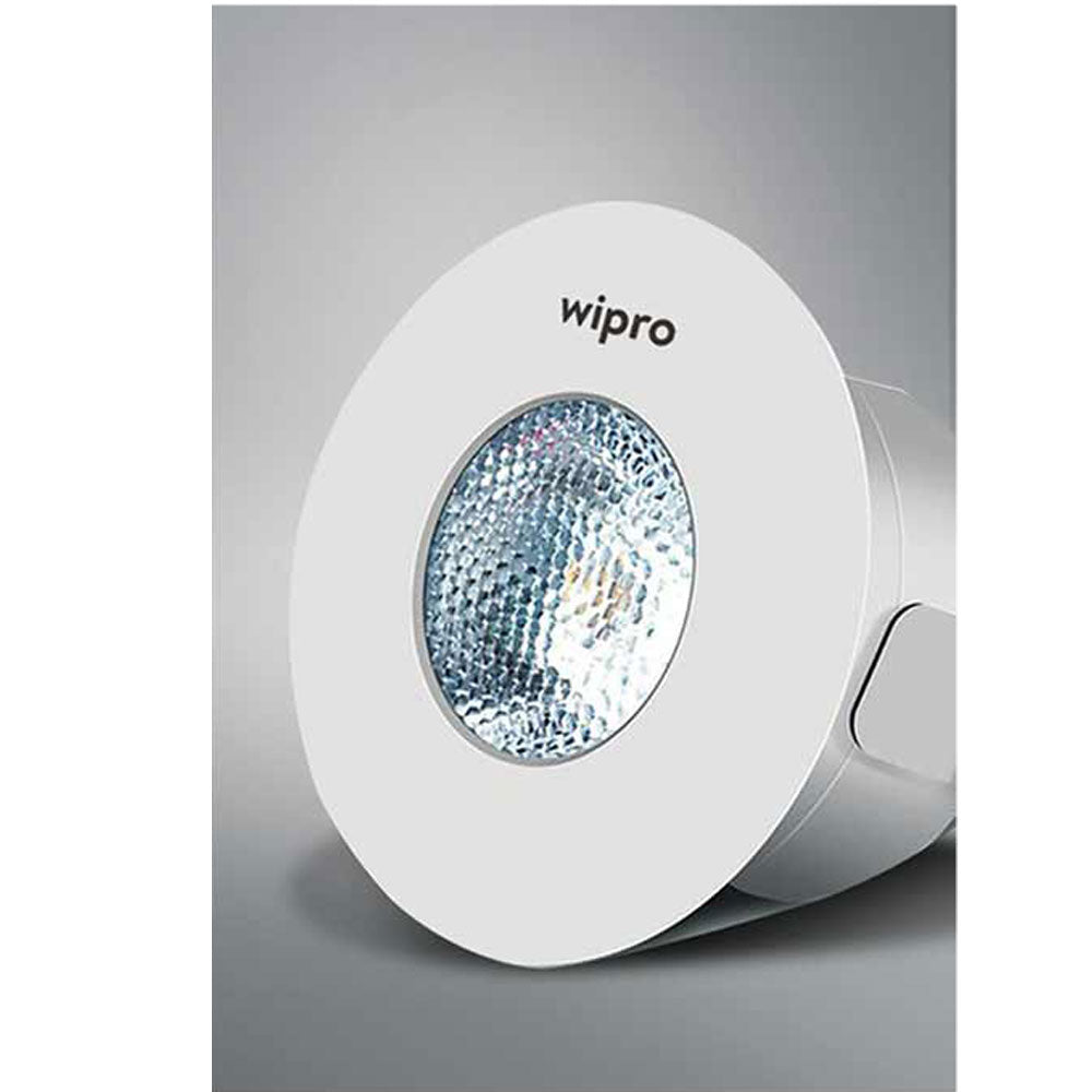 1Watt, LD38-100-XXX-30-XX, Wipro's Atom spotlight is ideal for highlighting & provides strong light output  It is specially designed, LED Light - EL14114