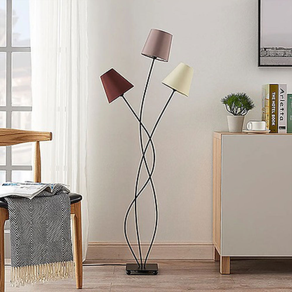 Floor Lamp, Tri-shade Floor Lamp (Sizzling Lights), Standing Light, Floor Lamp - EL14186