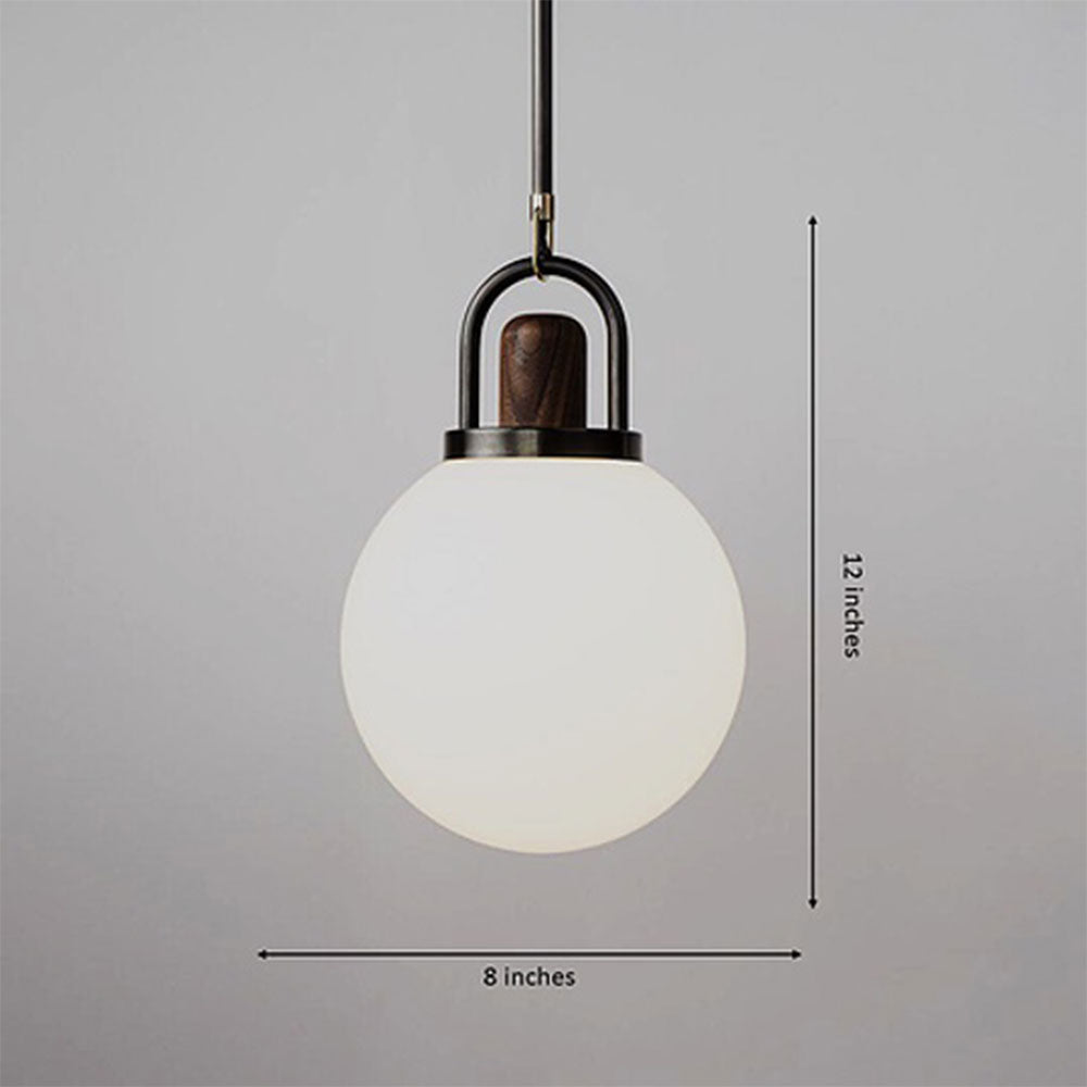 Hanging Light, Ball Pendent light (Sizzling Lights), Ceiling Pendant with Frosted Glass, Hanging Light - EL14190