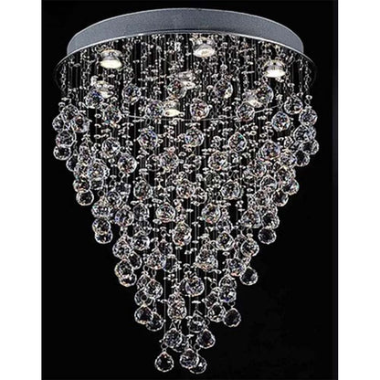 Chandelier, Rain Crystal Chandelier (Sizzling Lights), Chandelier for Living Room, Bedroom, Chandelier - EL14194