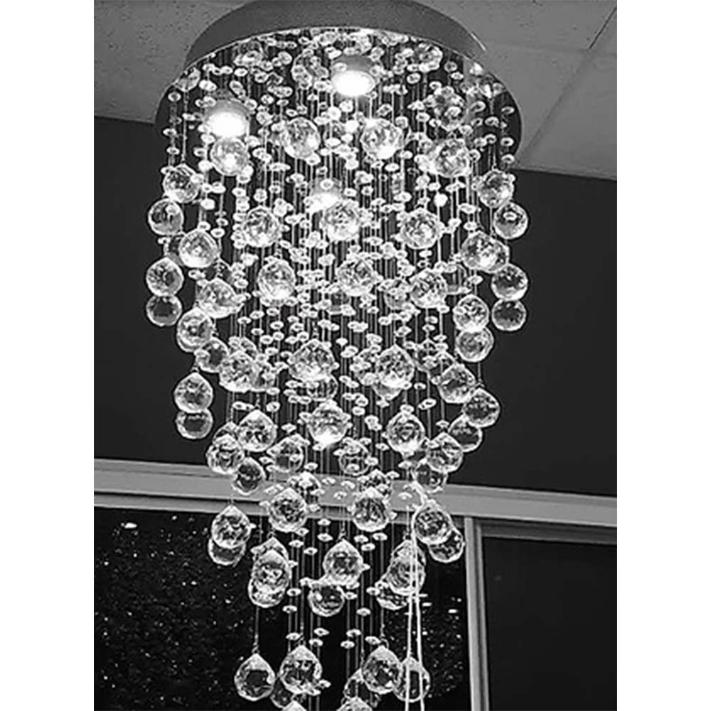 Chandelier, Rain Crystal Chandelier (Sizzling Lights), Chandelier for Living Room, Bedroom, Chandelier - EL14194