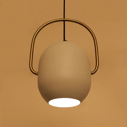 Hanging Light, Ezhil White Hanging Lamp (Home Blitz), Living Room, Bedroom & Kitchen Hanging Lamp, Hanging Lamp - EL14214