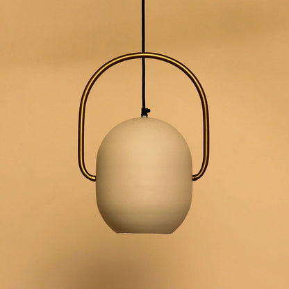 Hanging Light, Ezhil White Hanging Lamp (Home Blitz), Living Room, Bedroom & Kitchen Hanging Lamp, Hanging Lamp - EL14214