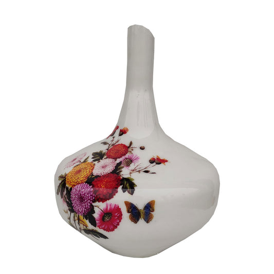 Vase, Vase with White Color, Vase for Metal, Vase for  Home Decor, Vase - EL15096