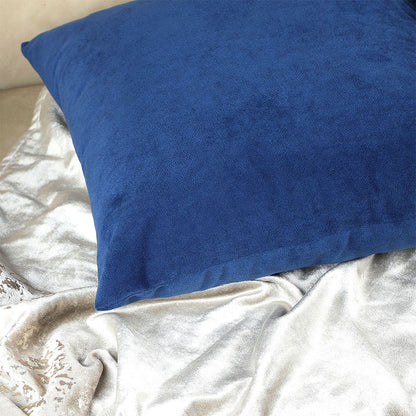Cushion Cover, 1 Cushion Cover, Cushion Cover in 16*16in, Cushion Cover for Living room, Cushion Cover with Blue Color, Cushion Cover - EL15140