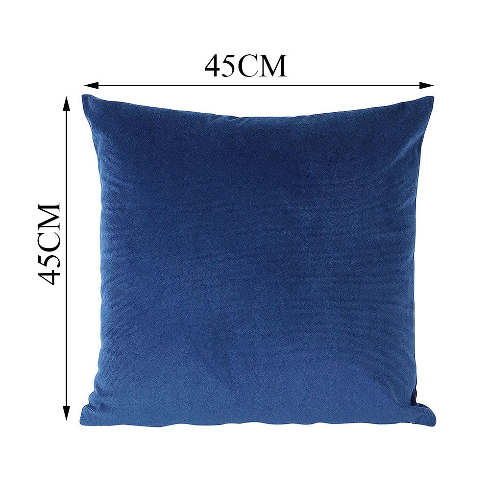 Cushion Cover, 1 Cushion Cover, Cushion Cover in 18*18in, Cushion Cover for Living room, Cushion Cover with Blue Color, Cushion Cover - EL15141