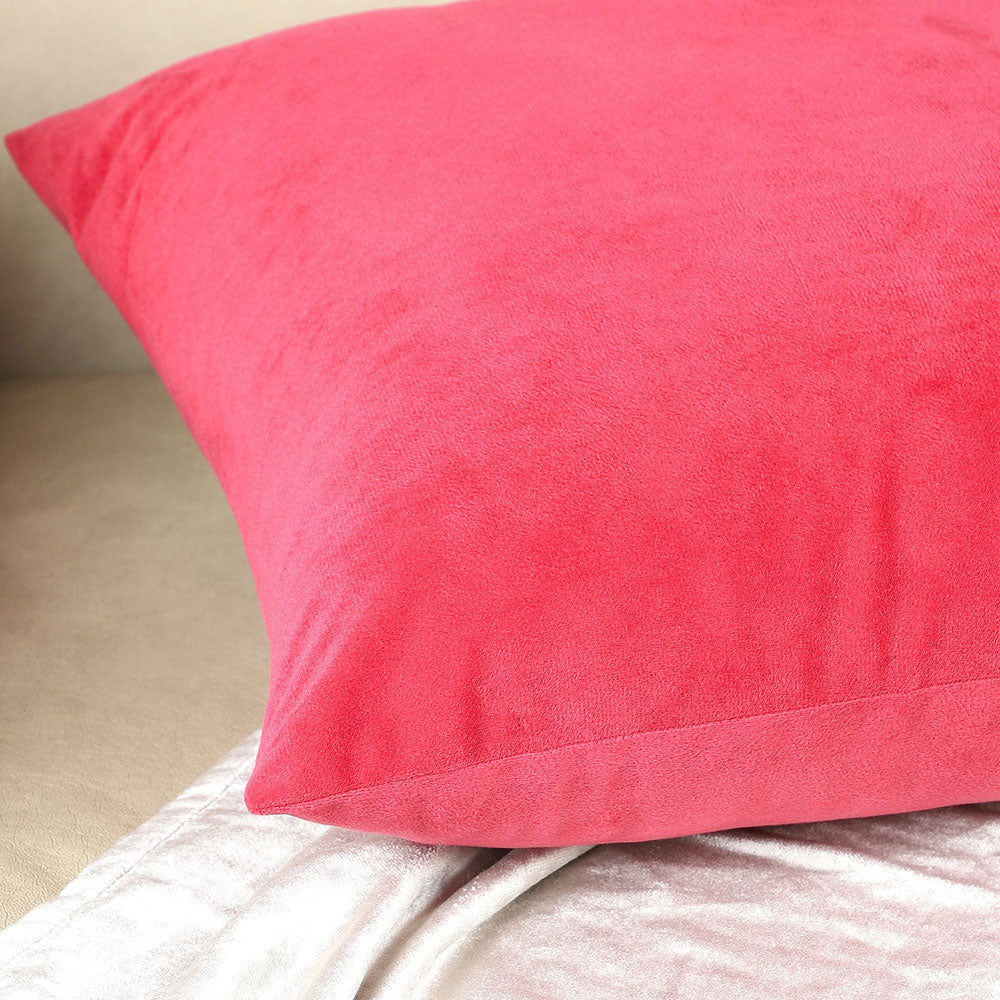 Cushion Cover, 1 Cushion Cover, Cushion Cover in 16*16in, Cushion Cover for Living room, Cushion Cover with Red Color, Cushion Cover - EL15142