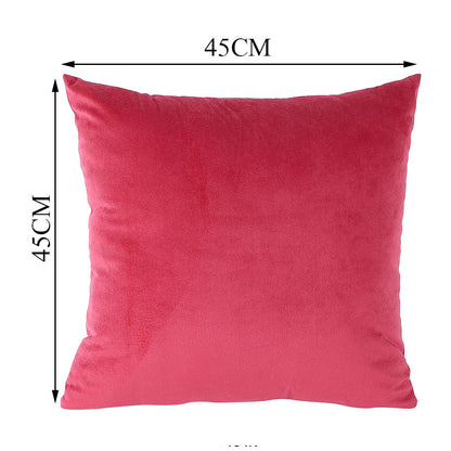 Cushion Cover, 1 Cushion Cover, Cushion Cover in 18*18in, Cushion Cover for Living room, Cushion Cover with Red Color, Cushion Cover - EL15143