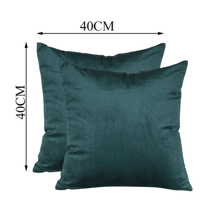 Cushion Cover, Pack of 2 Cushion Cover,Cushion Cover in 16*16in, Cushion Cover for Living room, Cushion Cover with Green Color, Cushion Cover - EL15157