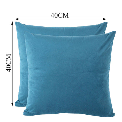 Cushion Cover, Pack of 2 Cushion Cover, Cushion Cover in 16*16in, Cushion Cover for Living room, Cushion Cover with Sea Green Color, Cushion Cover - EL15165