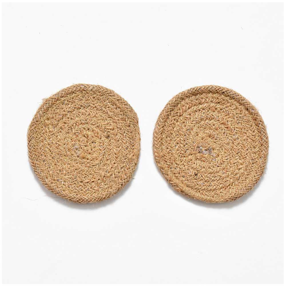 Coaster (i85_1_6), Coaster with Beige Color, Coaster in Home & Living, Set of 6 Tea Coaster, Coaster - EL15184