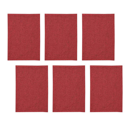 Table Mat (i174_4_6), Table Mat with Maroon Color, Pack of 6 Table Mat, Table Mat - EL15211