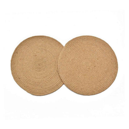 Table Mat (i130_10_2), Table Mat with Beige Color, Pack of 2 Table Mat, Table Mat - EL15218