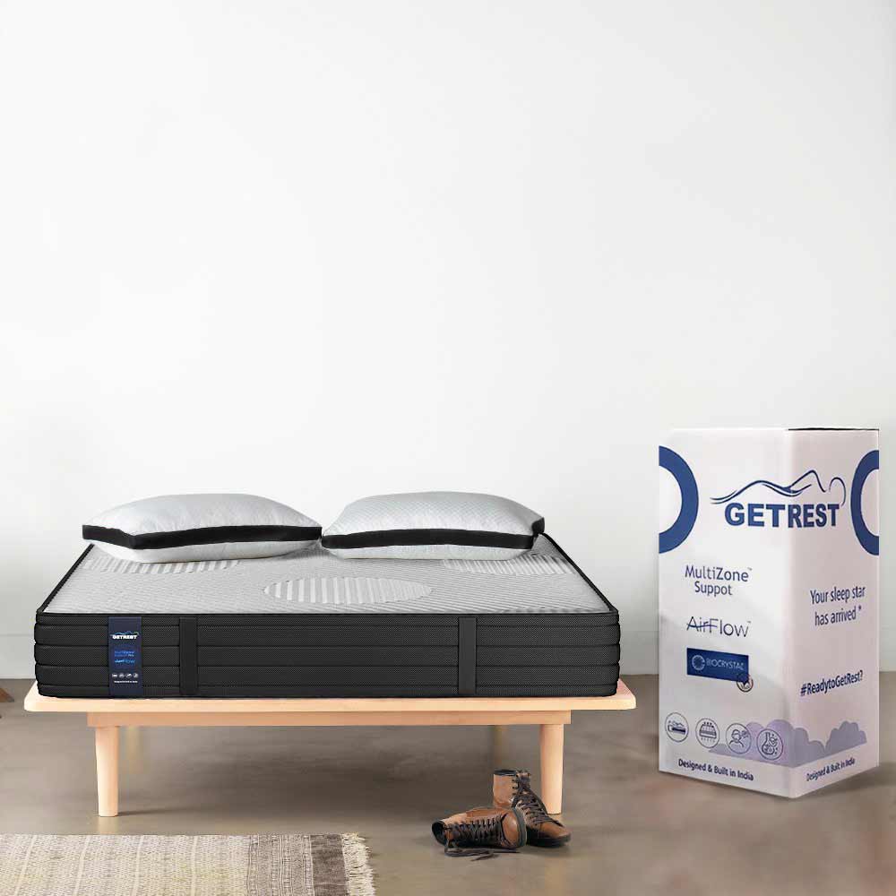 GR1031, GetRest Adapt 6"- Spine Alignment Cooling Memory Foam Mattress with Stress Relief Tech 72x36x6 inches, Mattress - EL15411