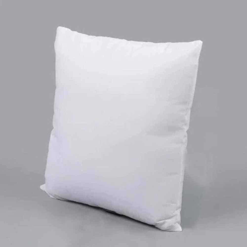 Cushion (KZSP_C002), Cushion with Polycotton, White Color Cushion, Pack of 2, Cushion - EL15489