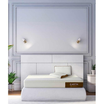 Mattress, (EA-10-7866) Sleephill Earth Orthopedic Cool Gel Memory Foam Mattress - Queen Bed Size,, Mattress - EL15607