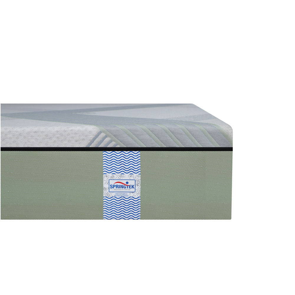 Mattress, (BEMGY8HE8VVGGQUB) Springtek Supernova Orthoapedic Natural Latex Memory Foam 8 inch King  (HR), Mattress - EL15655