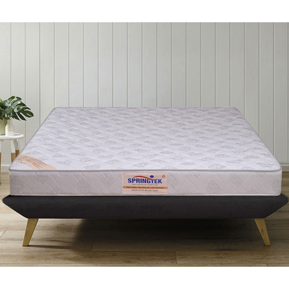 Mattress, (BEMFDRG9HSZRZVA9)   Springtek Dreamer Bonnel Spring Bonnell Spring Mattress, Mattress - EL15696