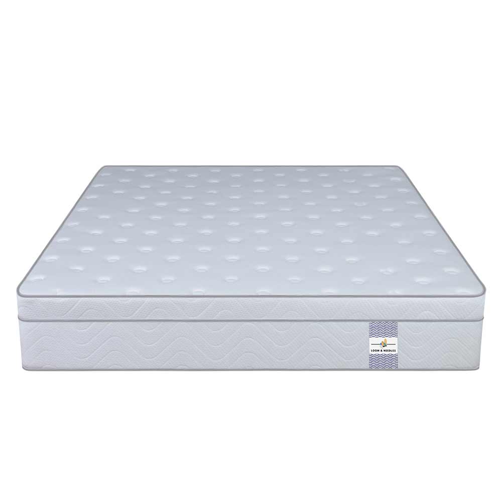 Mattress, (BEMGEBHVZHVABC7T)  Loom & Needles, Loom & Needles Gravity Hybrid Euro Top 5 Zoned Zero Partner Disturbance & 7 Layered Foam 10 inch Double Pocket Spring Mattress  - EL15748