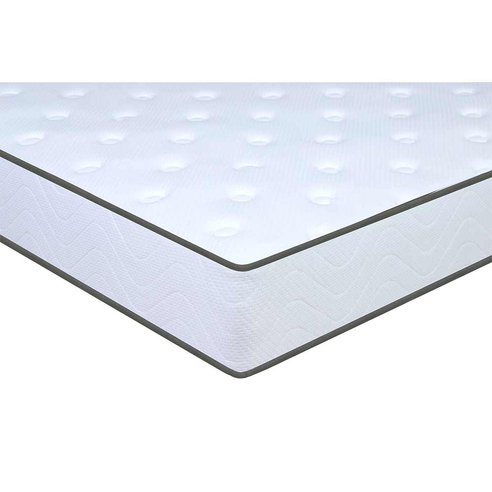 Mattress, (BEMGE8F4UDGVYF9S) Loom & Needles, Reactive Dual Comfort Orthopaedic 5 Zoned Gel Memory Foam, Mattress -EL15763