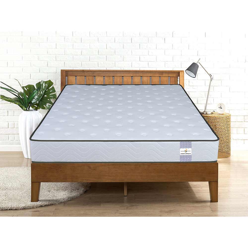 Mattress, (BEMGE8FKFTXFRGM8) Loom & Needles, Reactive Dual Comfort Orthopaedic 5 Zoned Gel Memory Foam, Mattress - EL15766