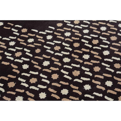Rugs, (Presto) ICHT1112C2X5, Brown, Beige & Ivory Abstract Hand Tufted Wool Carpet Rugs - EL15909