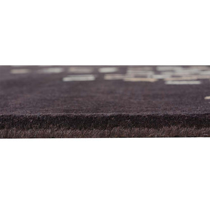 Rugs, (Presto) ICHT1112C2X5, Brown, Beige & Ivory Abstract Hand Tufted Wool Carpet Rugs - EL15909