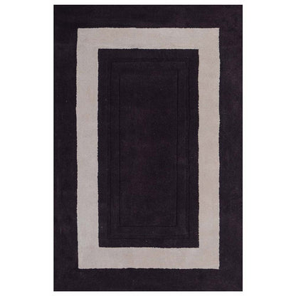 Rugs, (Presto), ICHT1142C6X9, Brown & Beige Solid Hand Tufted Wool Carpet-EL 15917-72X108 inches
