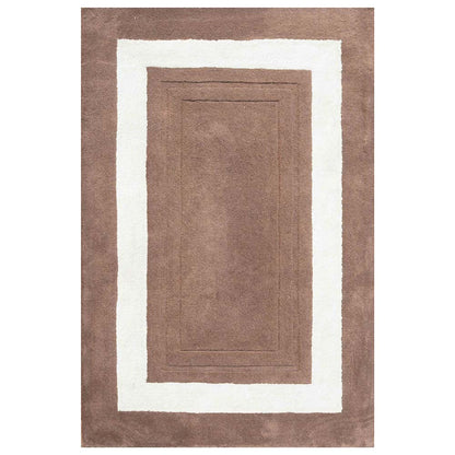 Rugs, (Presto) ICHT1143C2X5, Mouse & White Solid Hand Tufted Wool Carpet- EL15918-22X55inches
